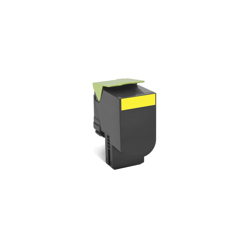 Tóner Lexmark 808SY Amarillo, 2500 Páginas