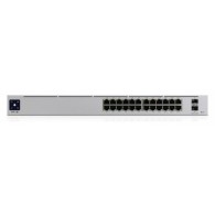 Switch Networks Gigabit Ethernet UBIQUITI Unifi Pro, 24 Puertos Poe+ 10/100/1000Mbps (8X Poe++) + 2 Puertos 10G Sfp+, 88 Gbit/S UBIQUITI