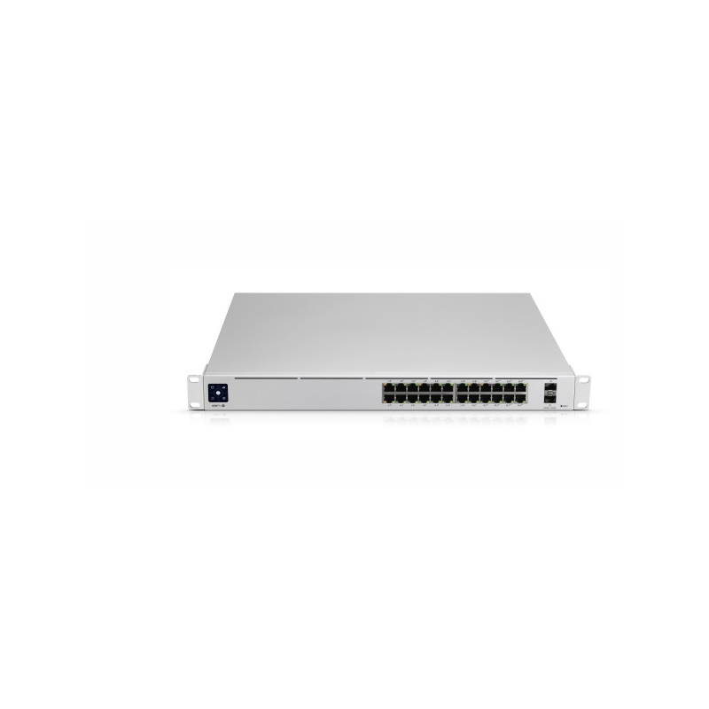 Switch Networks Gigabit Ethernet UBIQUITI Unifi Pro, 24 Puertos Poe+ 10/100/1000Mbps (8X Poe++) + 2 Puertos 10G Sfp+, 88 Gbit/S UBIQUITI