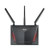 Router ASUS RT-AC86U Gigabit Ethernet AC2900 con AiMesh, 2917 Mbit/s, 4x RJ-45, 2.4/5GHz, 3 Antenas Externas