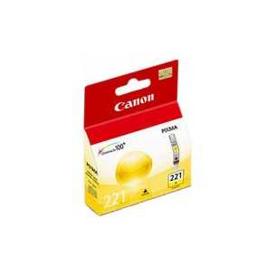 Cartucho Canon CLI-221 Amarillo, 530 Páginas
