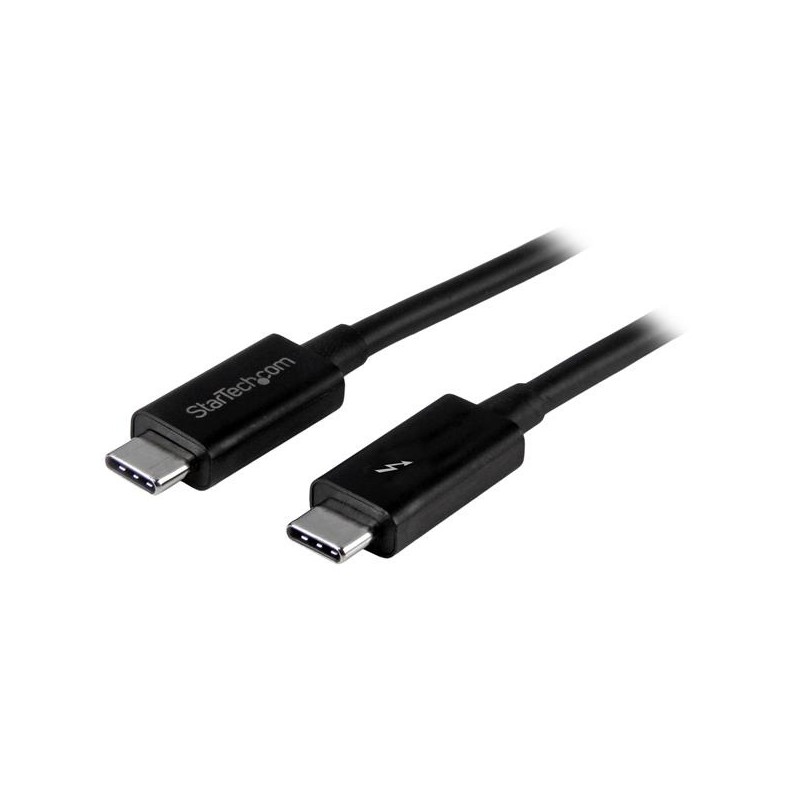 Cable de 2m Thunderbolt 3 USB-C (20Gbps) - Compatible con Thunderbolt, DisplayPort y USB