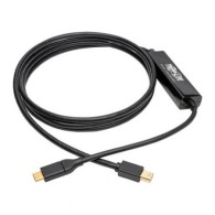 Cable Usb C Macho - Mini Displayport Macho, 1.83 Metros, Negro TRIPP-LITE TRIPP-LITE