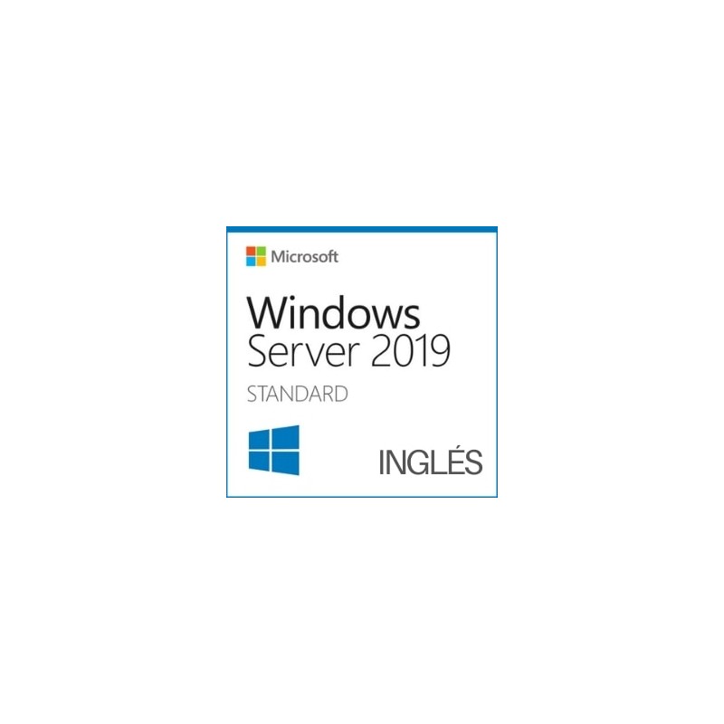 Windows Server Standard 2019 - Inglés - 64 Bit - 16 Core - Dvd - Dsp Microsoft MICROSOFT