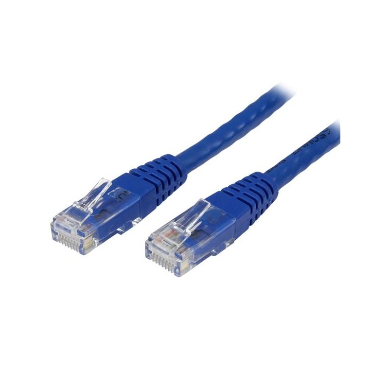 Cable Patch StarTech.com Cat6 UTP Moldeado, RJ-45 Macho - 90cm, Azul - 10 Pzs.