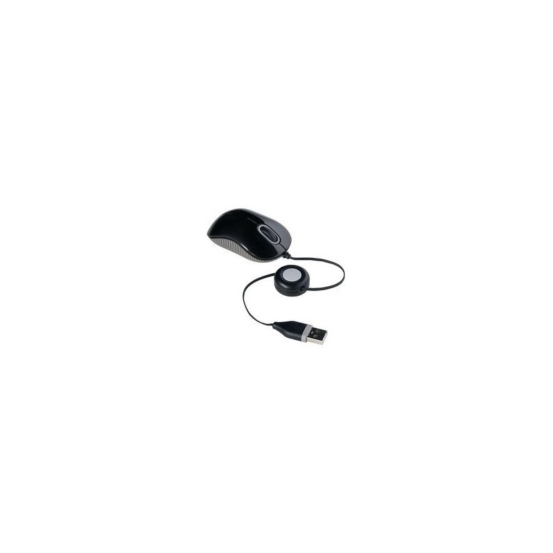 Mouse Óptico Targus AMU75US, Alámbrico, USB, Negro