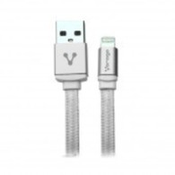 Vorago Cable USB 2.0 A Macho - Lightning Macho, 1 Metro, Blanco