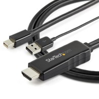 Cable StarTech.com HD2MDPMM2M HDMI Macho - Mini DisplayPort Macho, 2 Metros, Negro