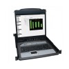 Consola Tripp Lite KVM NetDirector para Rack, 8 Puertos, 1U, incluye Pantalla 19'' + 8 Cables Combinados PS2/USB