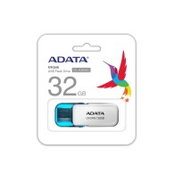 Memoria USB Adata UV240, 32GB, USB 2.0, Blanco