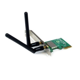 Tarjeta PCI Express StarTech.com, Inalámbrico, WiFi, N 802.11b/g/n, 300Mbps, 2T2R