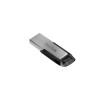 Memoria USB SanDisk Ultra Flair, 64GB, USB 3.0, Negro/Plata