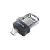 Memoria USB SanDisk Ultra Dual Drive M3.0, 64GB, USB 3.0, Gris