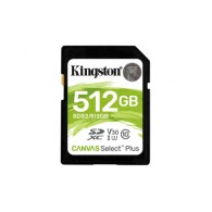 Memoria Flash Kingston Canvas Select Plus, 512GB SDXC UHS-I Clase 10