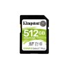 Memoria Flash Kingston Canvas Select Plus, 512GB SDXC UHS-I Clase 10