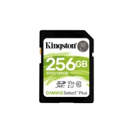 Memoria Flash Kingston Canvas Select Plus, 256GB SDXC UHS-I Clase 10