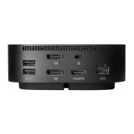 Docking Station HP- USB-C, 4x USB 3.0, 1x USB-C, 1x HDMI/2x DisplayPort/1x RJ-45, Negro