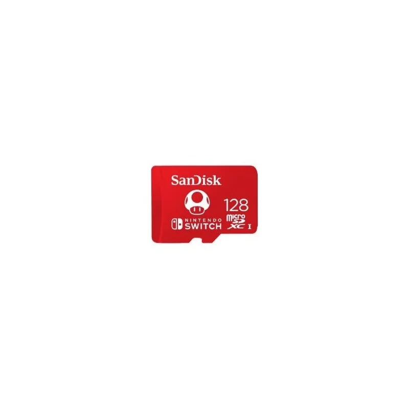Memoria Flash SanDisk para Nintendo Switch, 128GB MicroSDXC Clase 3 Memoria Flash SanDisk para Nintendo Switch, 128GB MicroSDXC Clase 3