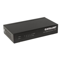 Switch Gigabit Ethernet 561228, 5 Puertos 10/100/1000Mbps, 10 Gbit/S, 2000 Entradas - No Gestionado INTELLINET INTELLINET