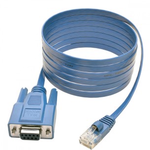 Cable Serial Tripp Lite DB9 Hembra - RJ-45 Macho, 1.83 Metros, Azul