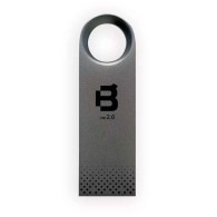 Memoria USB Blackpcs MU2108, 16GB, USB 2.0, Plata