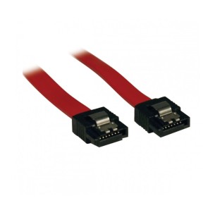 Cable de Señal Tripp Lite SATA 7-pin Macho - 7-pin Macho, 30cm, Rojo
