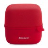 ALTAVOZ INALAMBRICO VERBATIM BLUETOOTH-MICROSD- ROJO VB70225