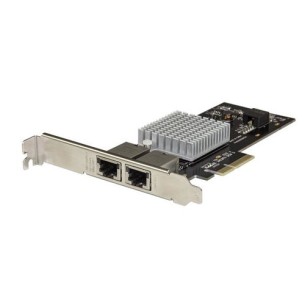 Tarjeta de Red StarTech.com PCI Express con 2 Puertos 10GBase-T, 10000 Mbit/s