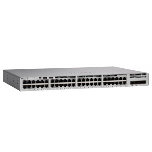 Switch Cisco Gigabit Ethernet Catalyst 9200L Network Essentials, 48 Puertos Poe+ 4X1G, 1000 Entradas - Administrable -
