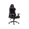 Silla Gamer Deportiva Xzeal XZ15 Negra / RGB / Tela de doble capa / XZSXZ15B /