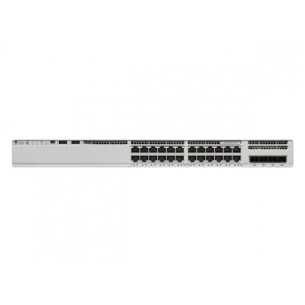 Switch Cisco Gigabit Ethernet Catalyst 9200 Network Essentials, 24 Puertos Poe+ 10/100/1000, 128 Gbit/S, 16.000 Entradas - Admin