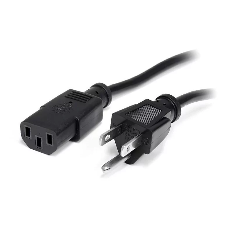 Cable de Poder StarTech.com NEMA 5-15P Macho - C13 Acoplador Hembra, 3 Metros, Negro Cable de Poder StarTech.com NEMA 5-15P Macho - C13 Acoplador Hembra, 3 Metros, Negro