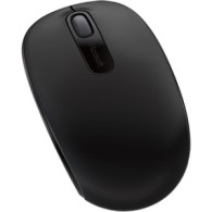 Mouse 1850, Inalámbrico, USB, 1000DPI, Negro Microsoft Wireless Mobile