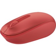 Mouse 1850, Inalámbrico, USB, 1000DPI, Rojo Microsoft Wireless Mobile