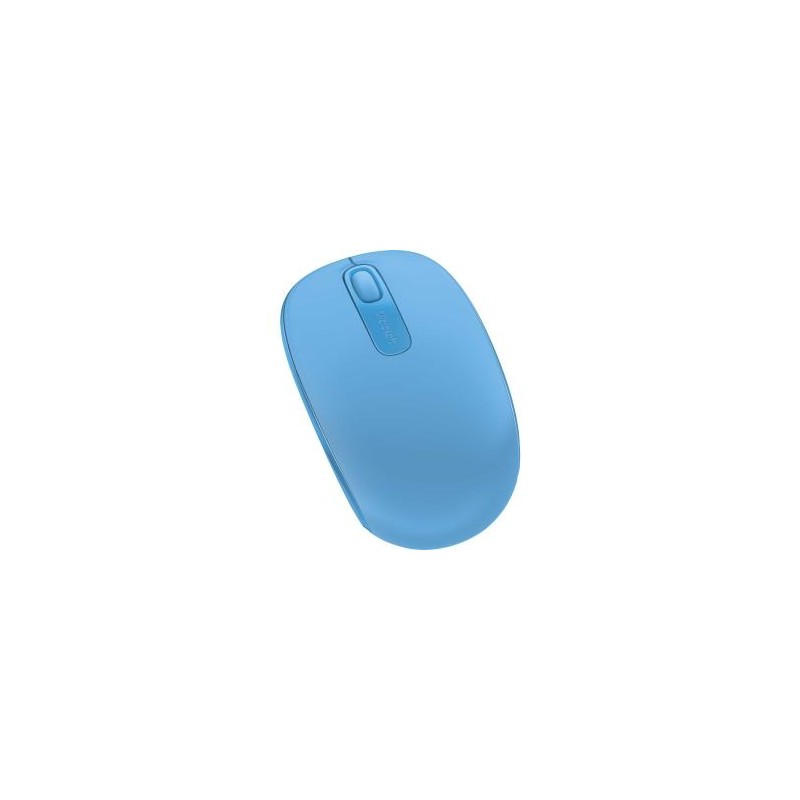 Microsoft Wireless Mobile Mouse 1850, Inalámbrico, USB, 1000DPI, Azul Cielo