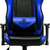Silla Gamer Cadira 1150, Hasta 150Kg, Negro/Azul Yeyian YEYIAN