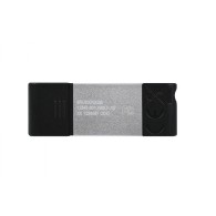 Memoria USB Kingston DataTraveler 80, 128GB, USB C 3.2, Negro/Plata