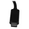Hub USB C 3.0 Macho StarTech.com - 3 USB A/1x RJ-45 Hembra, 5000 Mbit/s, Negro