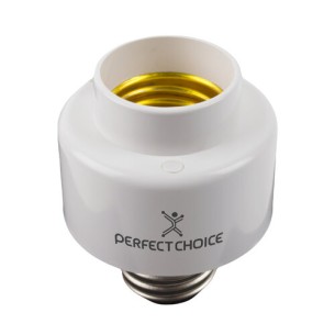 Socket Inteligente Para Foco, Wi-Fi, Blanco Perfect Choice