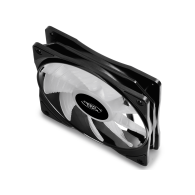 Ventilador DeepCool RF 120 RGB, 500 - 1500RPM, Negro
