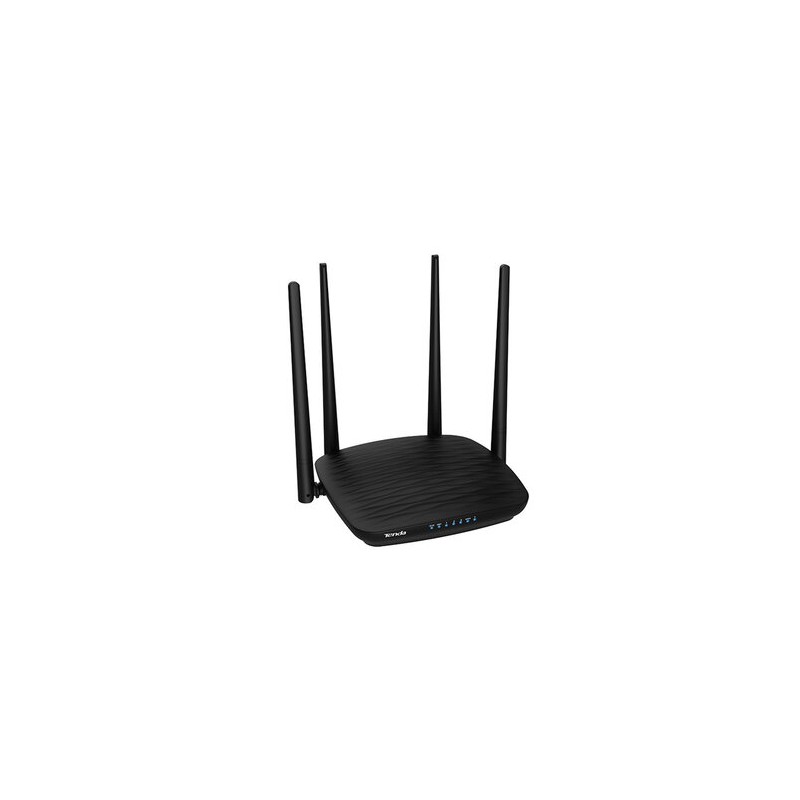Router Inteligente Ac5, 3 Puertos, Gigabit, 2.4/5 Ghz, 4 Antenas, Negro TENDA TENDA