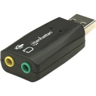 Adaptador de Audio 3-D USB de Alta Velocidad, 5.1 Manhattan