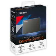 Disco Duro Externo Toshiba Canvio Gaming 2.5", 1TB, USB, para Mac/PC/PlayStation/Xbox