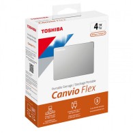 Disco Duro Externo Toshiba Canvio Flex 2.5", 4TB, USB - para Mac/PC