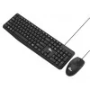 Kit de Teclado y Mouse QIAN, Alámbrico, USB, Multimedia, 1000 dpi