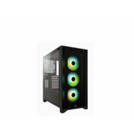 Gabinete Corsair RGB iCUE 4000X con Ventana, Midi-Tower, ATX, USB 3.0, sin Fuente