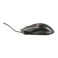 Mouse Gamer Óptico Ziva Trust, Alámbrico, USB, 2000DPI - Negro