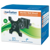 Soporte de Pared para Monitor hasta 22'', max. 12KGs, Negro Manhattan