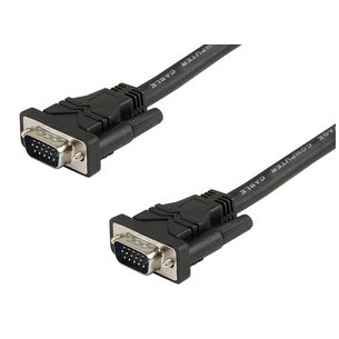 Manhattan Cable para Monitor SVGA 8mm, HD15 Macho - HD15 Hembra, 1.8 Metros, Negro