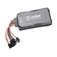 Rastreador GPS para Automóvil Amber Connect, 66 Canales - Negro